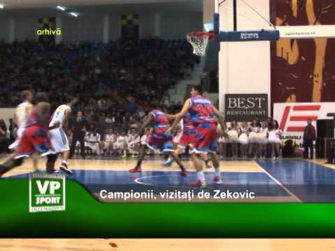 Campionii, vizitati de Zekovic