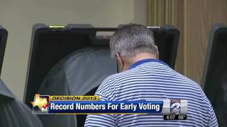 Houston hit with record numbers during early voting