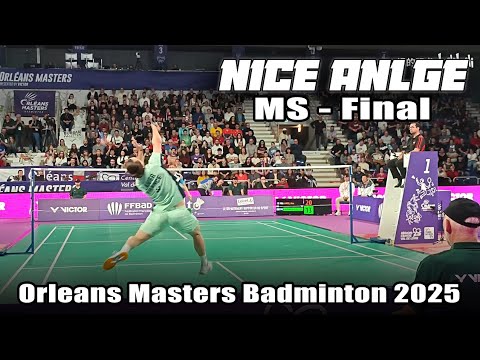 [1080p] Lin Chun-Yi vs Alex LANIER | Orleans Masters Badminton 2025