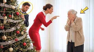 💔 FILHO SE ESCONDE ATRÁS DA ÁRVORE DE NATAL E VÊ SUA NOIVA FAZENDO ISSO COM SUA MÃE…