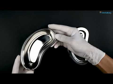 GI Stainless Steel Kidney Tray with Lid | Durable & Hygienic Dental Utility Tray