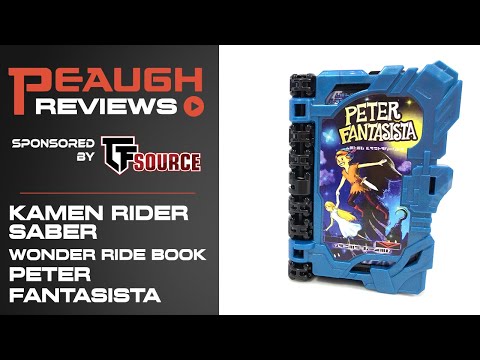 Video Review: Kamen Rider Saber - PETER FANTASISTA Wonder Ride Book