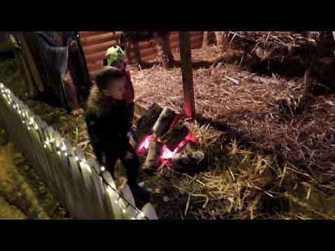 Oživjele šumarske jaslice/Snimio Marko Čuljat, Lička televizija LTVG, www.licke-novine.hr