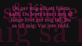 Jag fick låna en ängel - shirley clamp lyrics