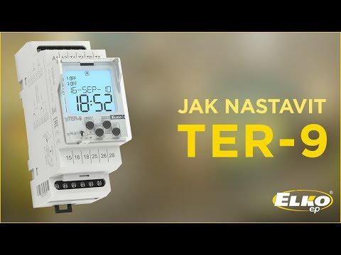 Manuál pro TER-9 | The manual for TER-9