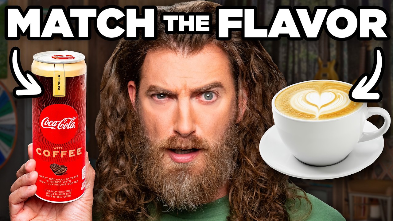 Guess The Coke Flavor (Taste Test)