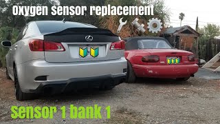 06-11 lexus is250 02 sensor replacement #SimpleSickBuilds