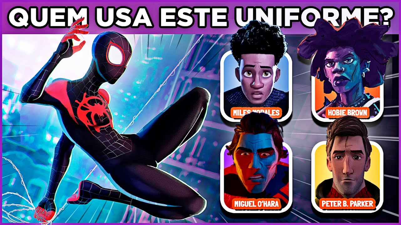 🕸️ SUPER QUIZ DO ARANHAVERSO (SEM SPOILERS) | Quanto você conhece sobre o universo do teioso? 🕷️