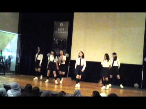 141109 Apple (Dance Cover of Apink) - NoNoNo + Mr.Chu at Bank Mandiri B2ST 5th Anniversarry