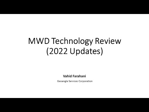 MWD Technology Review (2022 Updates), Electromagnetic EM MWD Training, GYRO MWD Magnetic Ranging MWD