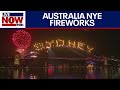 New Year S Eve Fireworks Sydney Australia Rings In 2026