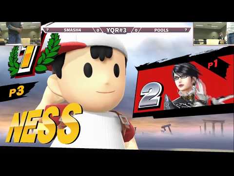 YQR#3 Smash 4 Pools - duncathan (Bayonetta) vs Thumbsatwork (Ness)