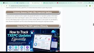 Stay Updated Always TXEPC: Latest Information & Updates