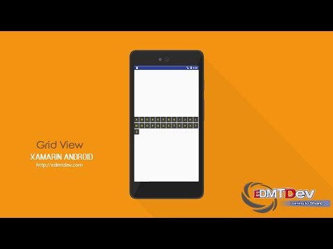 Xamarin Android Tutorial - Grid View