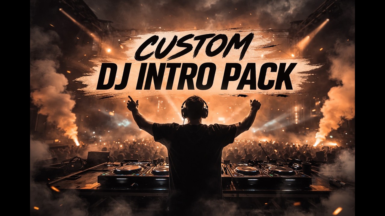 CUSTOM DJ Intro that every DJ needs