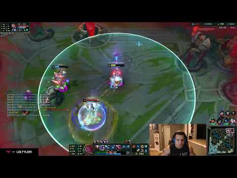 "Dude he's so broken" Tyler1 on Akshan after reviving whole team