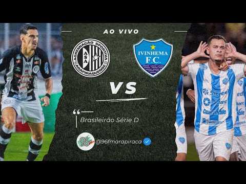 AO VIVO: ASA 4 X 0 IVINHEMA | JOGO DECISIVO | SÉRIE D | 12/07/2026 | #96FM