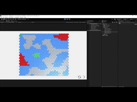 Unity3D - Hex Tilemap Test # 2
