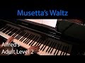 Musetta's Waltz (Early-Intermediate Piano Solo) Alfred's Adult Level 2