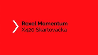 Skartovačka Rexel Momentum X420 4x40
