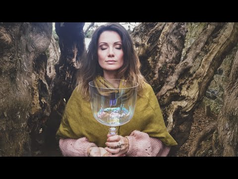 432hz Crystals Chalice Soundjourney in great Britain's oldest yew tree in Fortingall