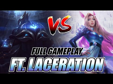 SEASON 11 Ahri vs Zed ft. Laceration Full Gameplay - LegitKorea