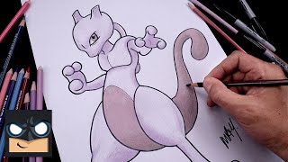 How To Draw Pokemon Like a Pro  Mewtwo Draw & 