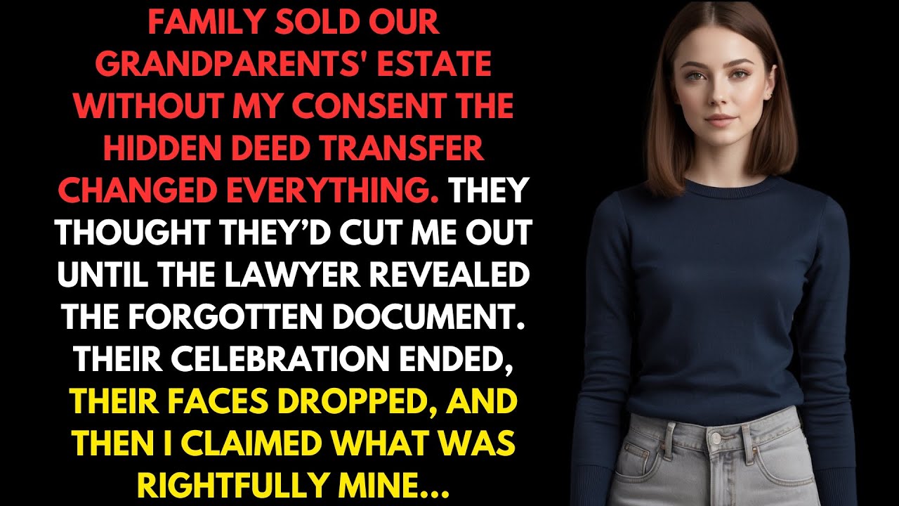 Family Sold Our Grandparents' Estate Without My Consent—The Hidden Deed Transfer Changed Everything