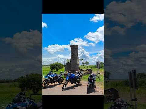 Monumento Índio Kaiowá, Naviraí - MS #moto #natureza #passeio #viagem #viagemdemoto