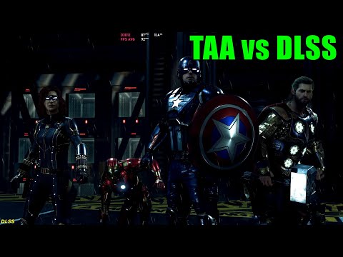 Marvel Avengers: TAA vs DLSS 2.0