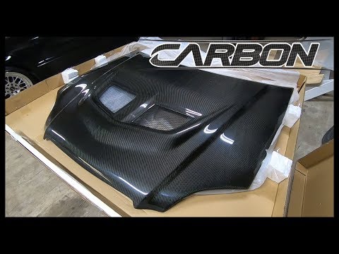 Installing Carbon Hood - 96 Honda Civic