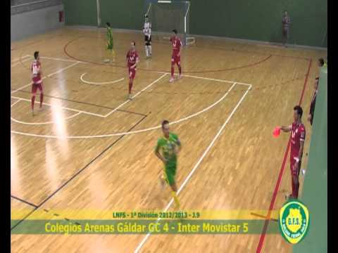 Jornada 9 Colegios Arenas Gáldar - Inter Movistar