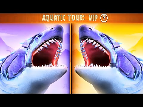 AQUATIC TOUR..! INTERMEDIATE AND VIP | JURASSIC WORLD THE GAME