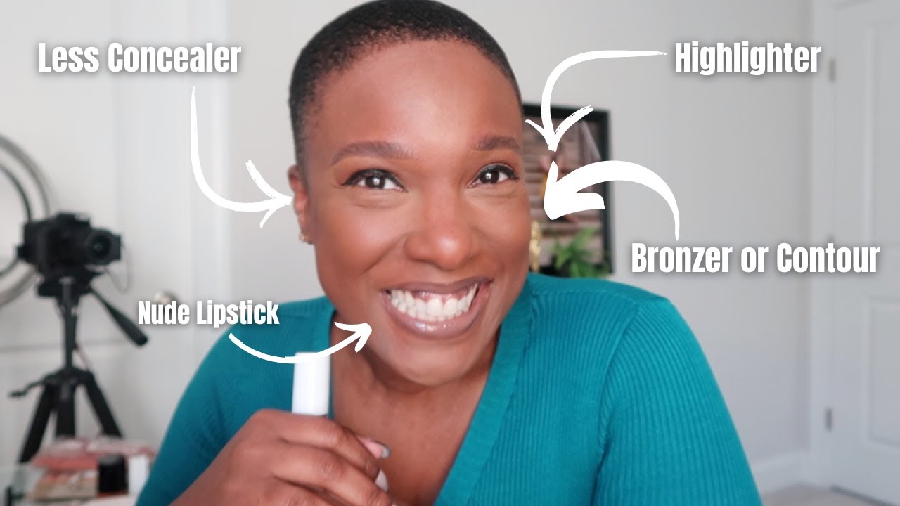 MAKEUP SECRETS for BLACK WOMEN OVER 40 | What to use, where to put it and when to skip it!