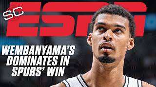 Wemby & Cooper Flagg put on a show 🍿 Mavericks get first win & Spurs outlast Nets | SportsCenter