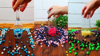 😍❤️Oddly satisfying Reverse video😜 Compilation Colorful Beads #8