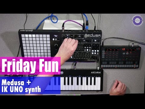 Preview: Medusa + IK Multimedia Uno Synth Jam