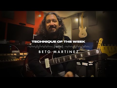 Beto Martinez on Playing A Montuno | Technique of the Week | Fender