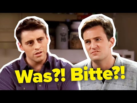 Chandler Kisses Joey's Girlfriend - Learn German with TV Shows (Friends)