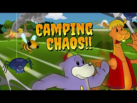 Camping Went WRONG! ⛺🐝 Kazwa & Bilal featuring Zaky | EP11