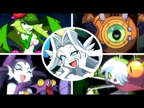Shantae And The Seven Sirens: ALL BOSSES!