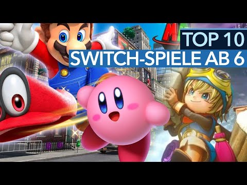 Top 10 Switch-Spiele ab 6 Jahren - Die besten Nintendo-Switch-Spiele für Kinder