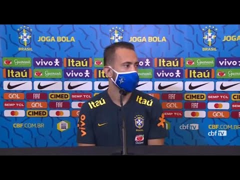 SELEÇÃO BRASILEIRA AO VIVO! Éverton Ribeiro e Rodrygo falam em entrevista