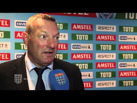 Reactie van Ron Jans na PEC Zwolle - FC Groningen