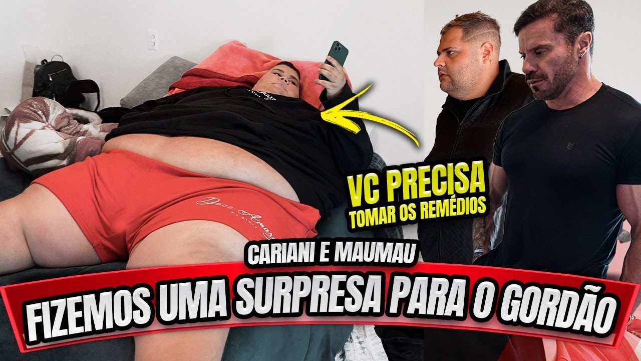 APARECEMOS DE SURPRESA PARA VER O GORDÃO DA XJ