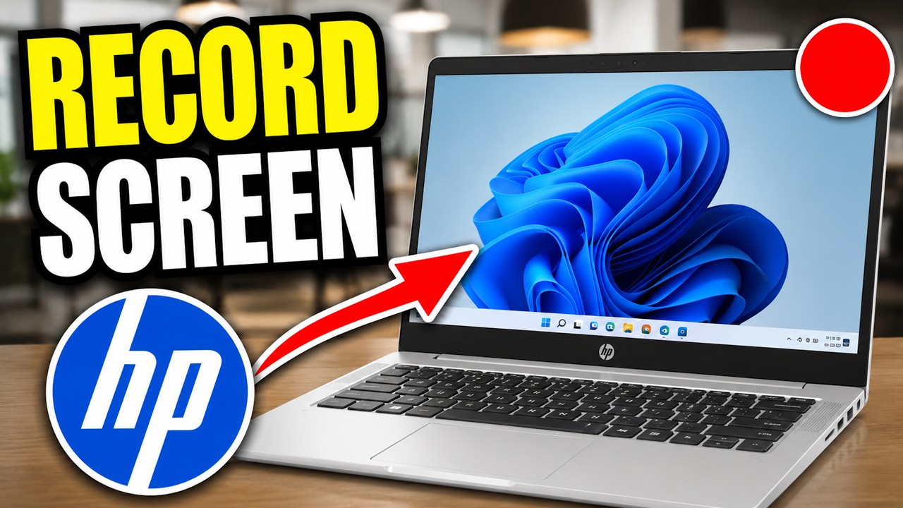 How To Record Screen on HP Laptop on Windows 11 | Easy Tutorial
