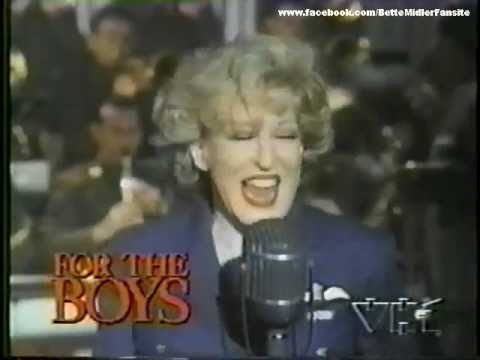 Bette Midler - VH1 " For The Boys " Special