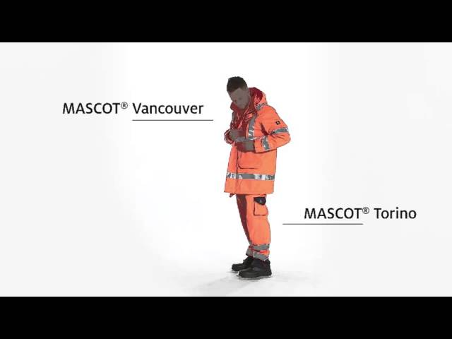 mascot Parka jacket hi-vis mascot 07930-880-14 size m