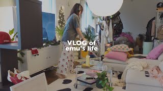 VLOG/25歳独身,自分なりの丁寧な暮らし,サックス購入,冬のブランチ作り,今年のアドベントカレンダー🎄