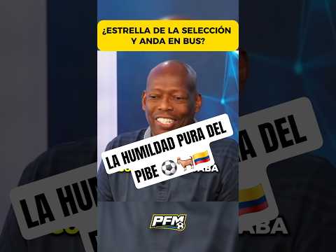 ¿Estrella europea y en colectivo? 🚌 #colombia #seleccioncolombia #futbol #argentina #pibevalderrama